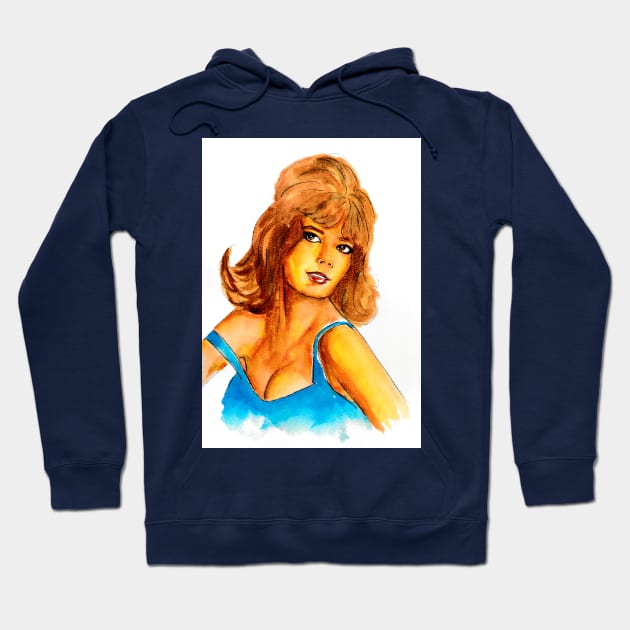 Natalie Wood Hoodie by Svetlana Pelin